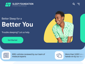'sleepfoundation.org' screenshot