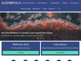 'sleepopolis.com' screenshot