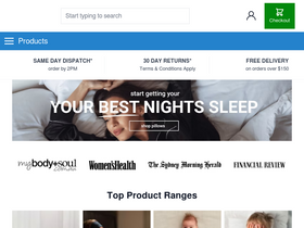'sleepsolutions.com.au' screenshot