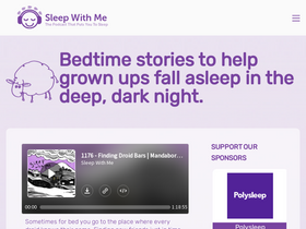 'sleepwithmepodcast.com' screenshot