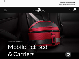 'sleepypod.com' screenshot