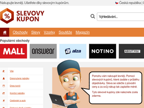 'slevovykupon.net' screenshot