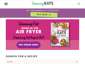 'slimmingeats.com' screenshot