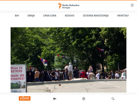'slobodnaevropa.org' screenshot