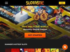 'slotastic.com' screenshot