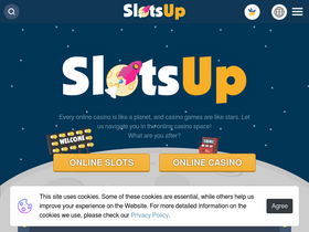 'slotsup.com' screenshot