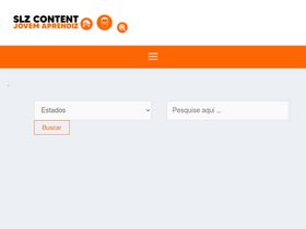 'slzcontent.com.br' screenshot