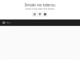 'smakinatalerzu.pl' screenshot