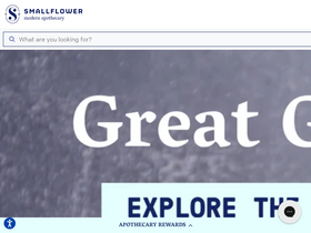 'smallflower.com' screenshot