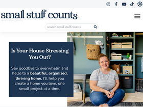 'smallstuffcounts.com' screenshot