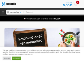 'smania.store' screenshot