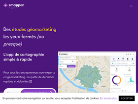 'smappen.fr' screenshot