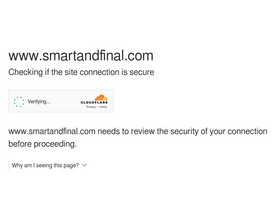 'smartandfinal.com' screenshot