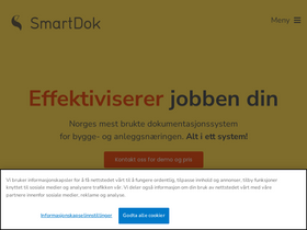 'smartdok.no' screenshot
