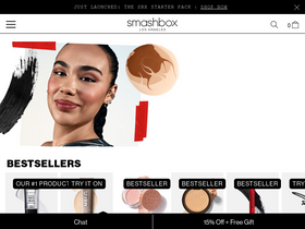 'smashbox.com' screenshot