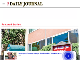 'smdailyjournal.com' screenshot