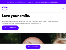 'smiledirectclub.com' screenshot