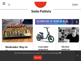 'smilepolitely.com' screenshot