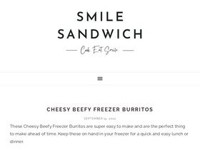 'smilesandwich.com' screenshot