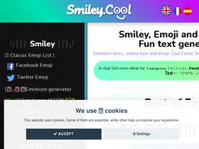 'smiley.cool' screenshot
