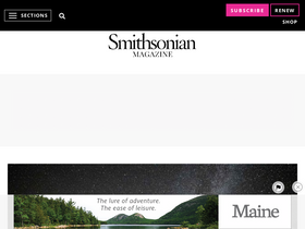 'smithsonianmag.com' screenshot