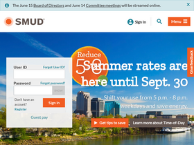 'smud.org' screenshot