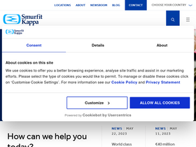 'smurfitkappa.com' screenshot