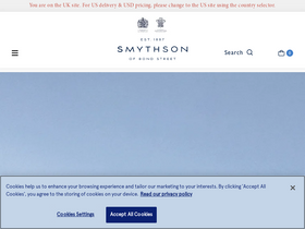 'smythson.com' screenshot