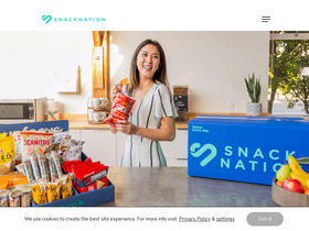 'snacknation.com' screenshot