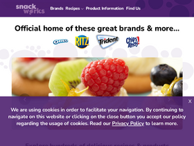 'snackworks.com' screenshot