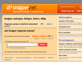 'snajper.net' screenshot