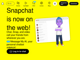 'snapchat.com' screenshot