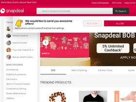 'snapdeal.com' screenshot