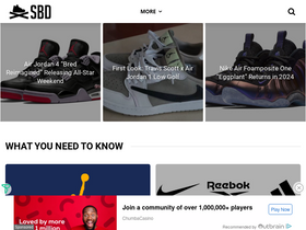 'sneakerbardetroit.com' screenshot