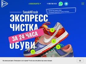 'sneaknfresh.ru' screenshot