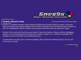 'snes9x.com' screenshot
