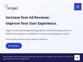 'snigel.com' screenshot