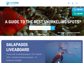 'snorkeling-report.com' screenshot