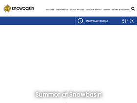 'snowbasin.com' screenshot