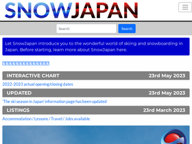'snowjapan.com' screenshot