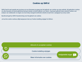 'snp.nl' screenshot