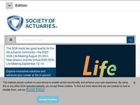 'soa.org' screenshot