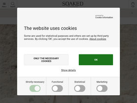 'soakedinluxury.com' screenshot