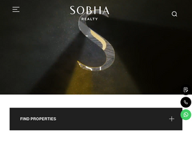 'sobharealty.com' screenshot