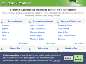 'sobrefutbol.com' screenshot