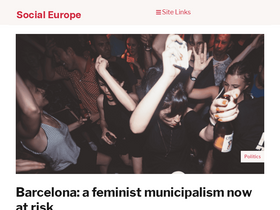 'socialeurope.eu' screenshot