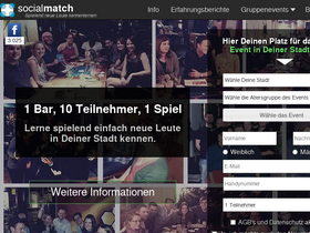 'socialmatch.de' screenshot