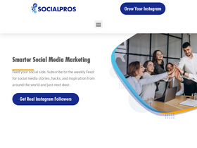 'socialpros.co' screenshot