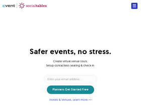 'socialtables.com' screenshot