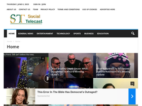 'socialtelecast.com' screenshot